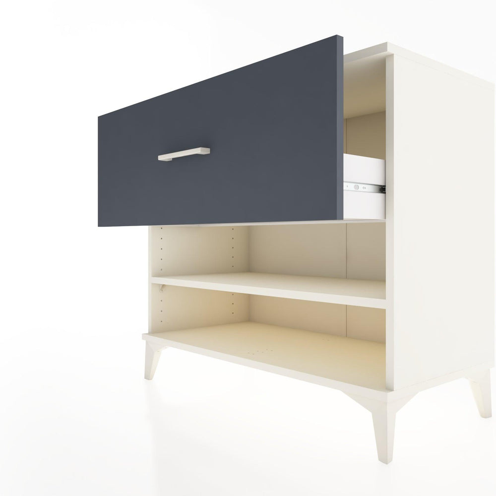 Woodntry Modüler Şifonyer Aytaşı 88x44x68 cm Çekmeceli ve Raflı CR50-1