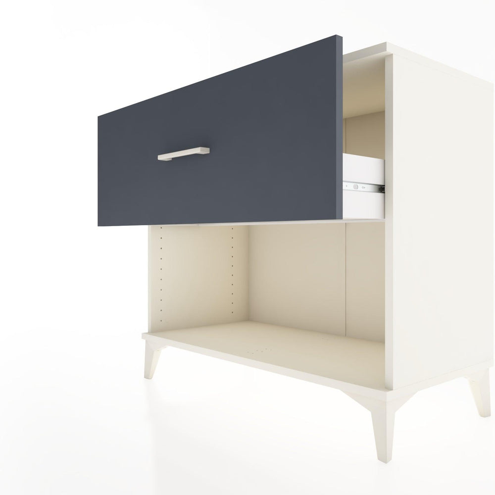 Woodntry Modular Dresser Moonstone 88x44x68 cm with Drawers and Shelves CR51-1