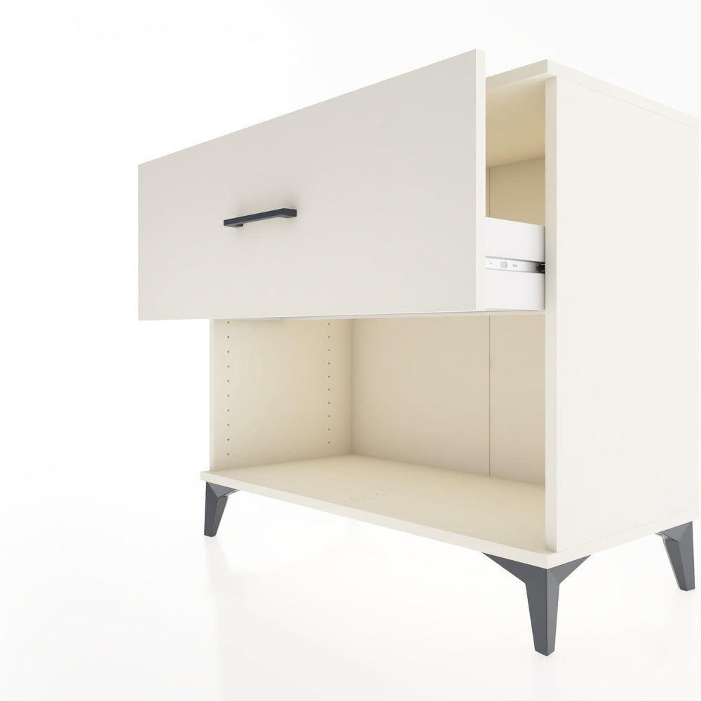 Woodntry Modular Dresser Moonstone 88x44x68 cm with Drawers and Shelves CR51-1