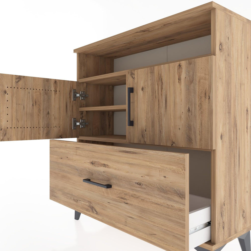 Woodntry Modular Dresser Pine 88x30x84 cm Functional F51-3