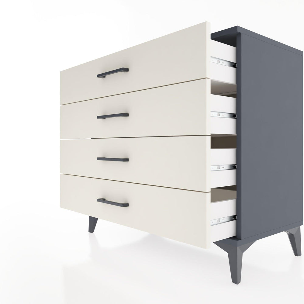 Woodntry Modular Dresser Anthracite 88x44x68 cm Drawer C54-2