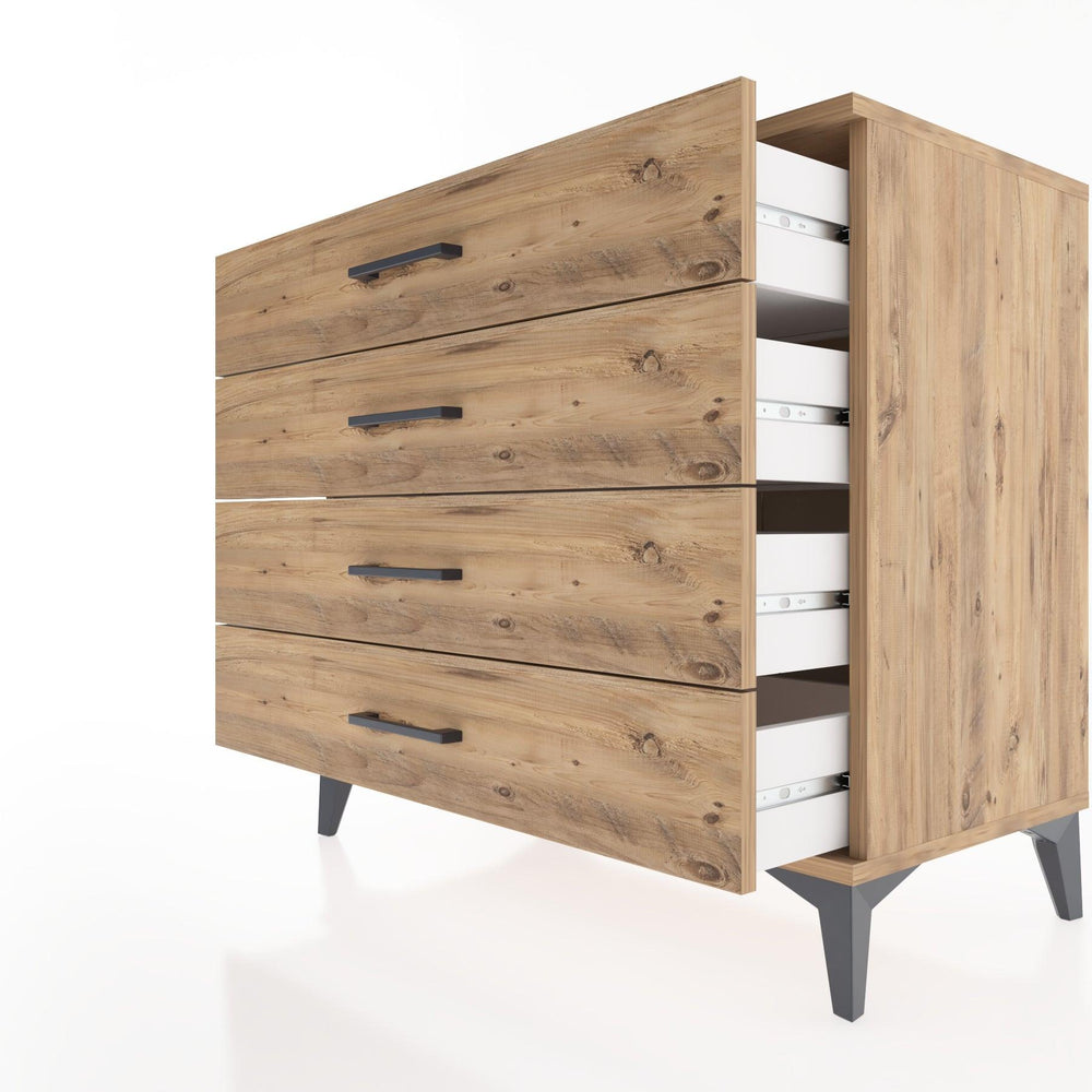 Woodntry Modular Dresser Pine 88x44x68 cm Drawer C54-3