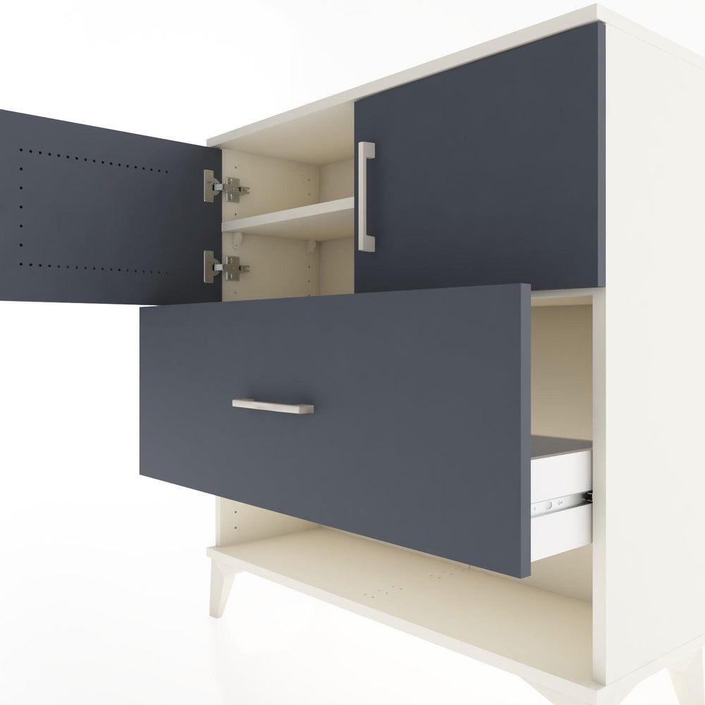 Woodntry Modular Dresser Moonstone 88x30x84 cm Functional F56-1