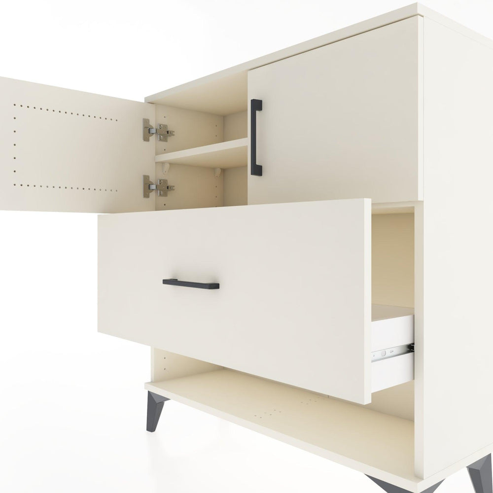 Woodntry Modular Dresser Moonstone 88x30x84 cm Functional F56-1