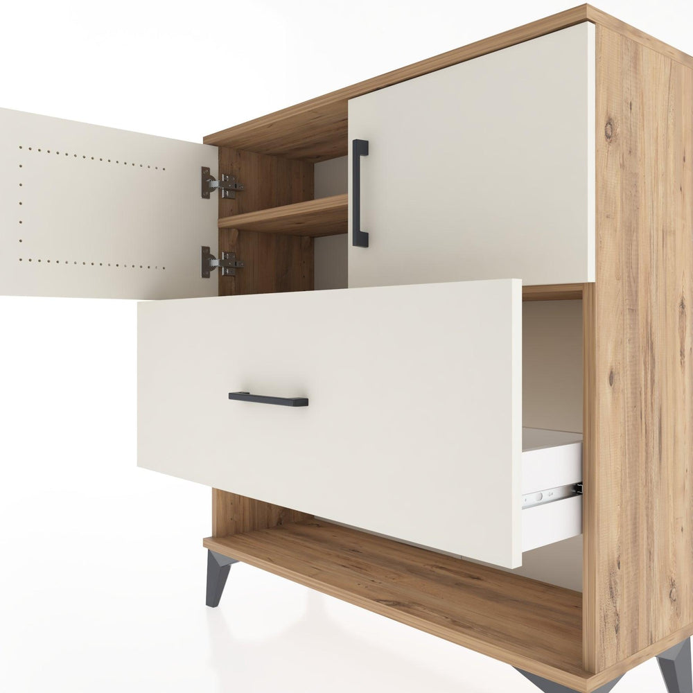 Woodntry Modular Dresser Pine 88x30x84 cm Functional F56-3