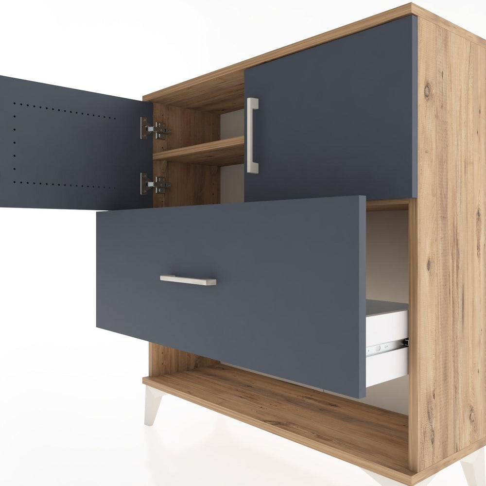 Woodntry Modular Dresser Pine 88x30x84 cm Functional F56-3