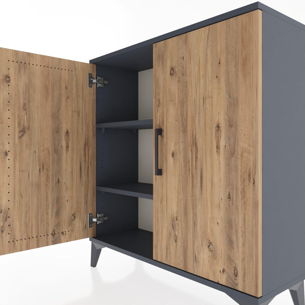 Woodntry Modular Dresser Anthracite 88x30x84 cm with Cover K57-2