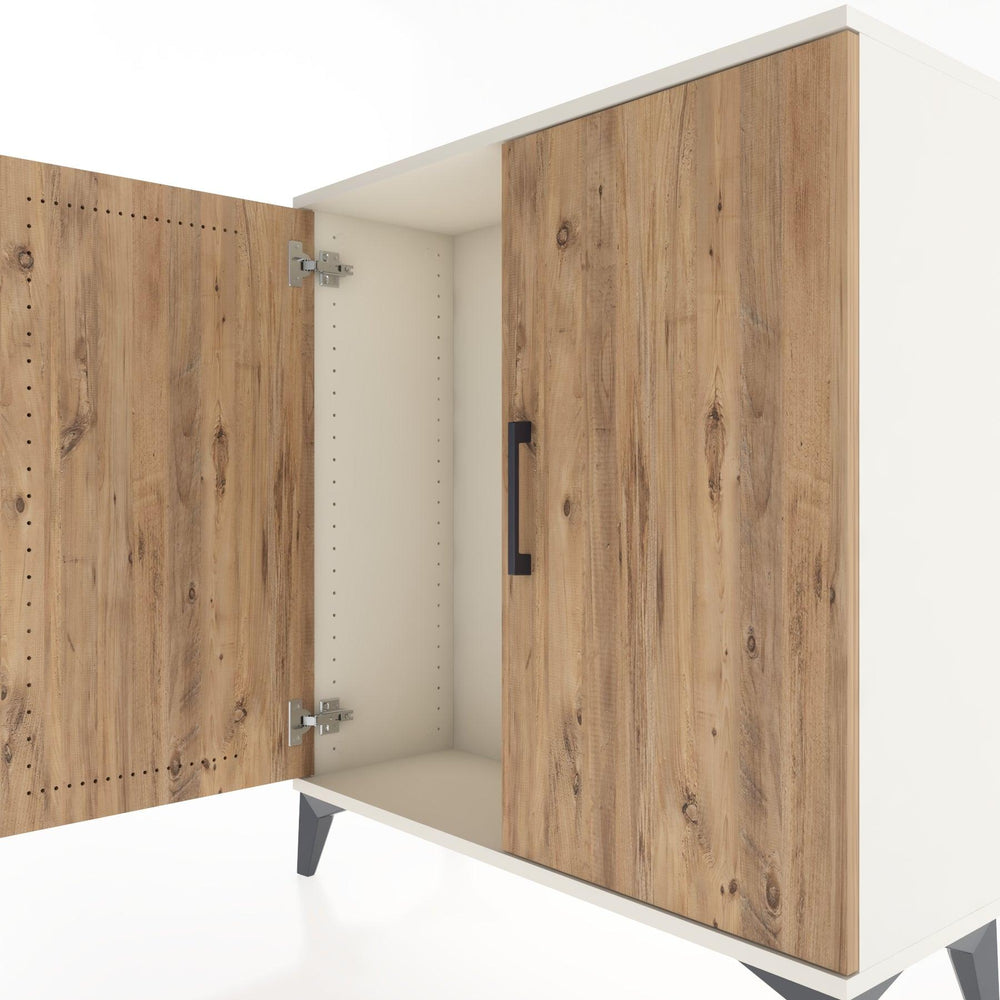 Woodntry Modüler Şifonyer Aytaşı 88x30x84 cm Kapaklı K58-1