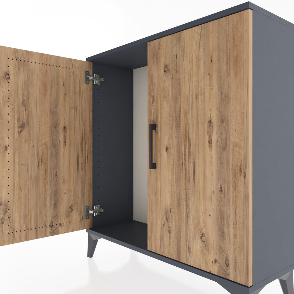 Woodntry Modular Dresser Anthracite 88x30x84 cm with Cover K58-2