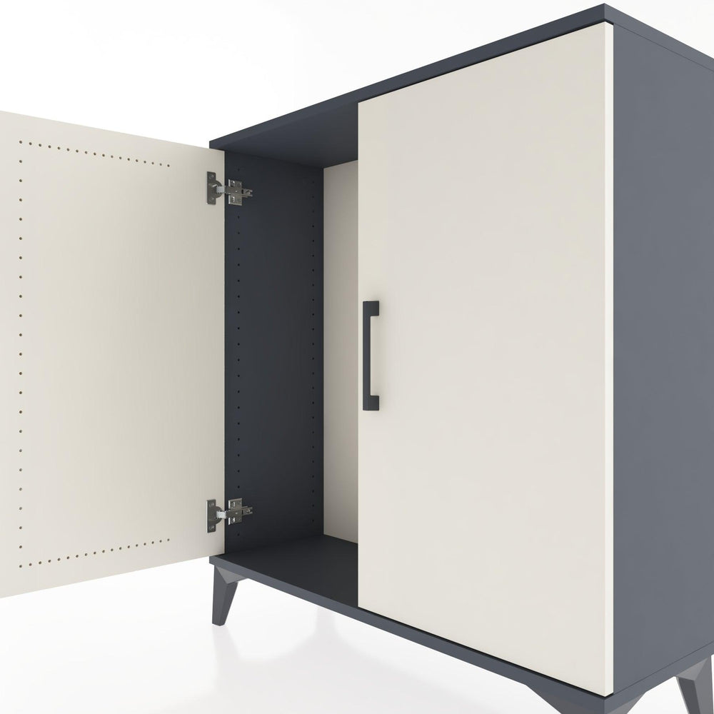 Woodntry Modular Dresser Anthracite 88x30x84 cm with Cover K58-2