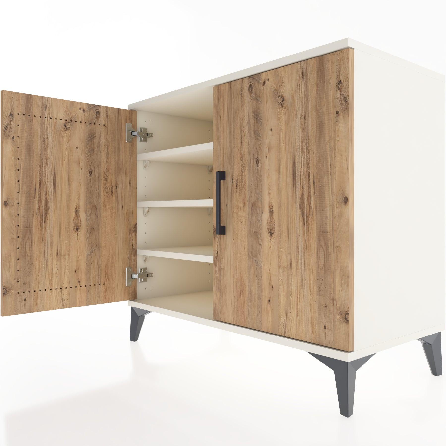 Woodntry Modüler Şifonyer Aytaşı 88x44x68 cm Kapaklı K62-1