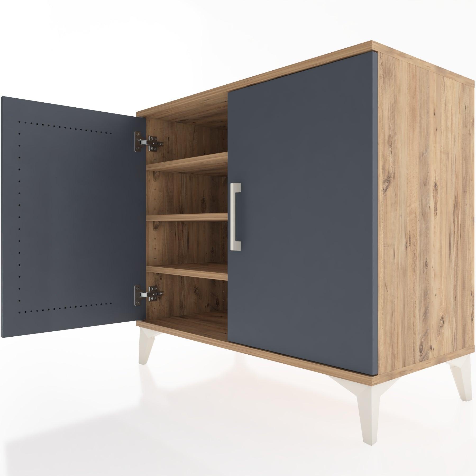 Woodntry Modüler Şifonyer Çam 88x44x68 cm Kapaklı K62-3