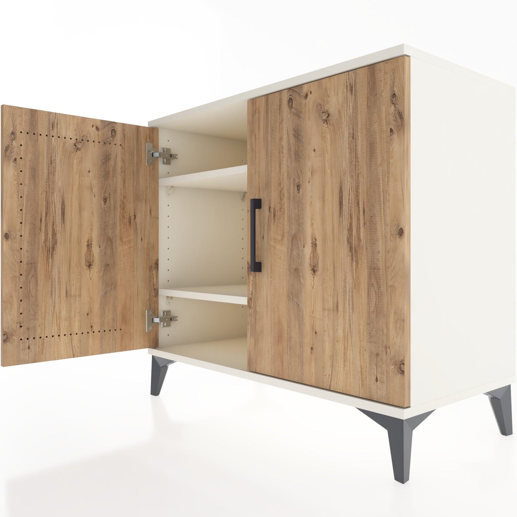 Woodntry Modüler Şifonyer Aytaşı 88x44x68 cm Kapaklı K63-1