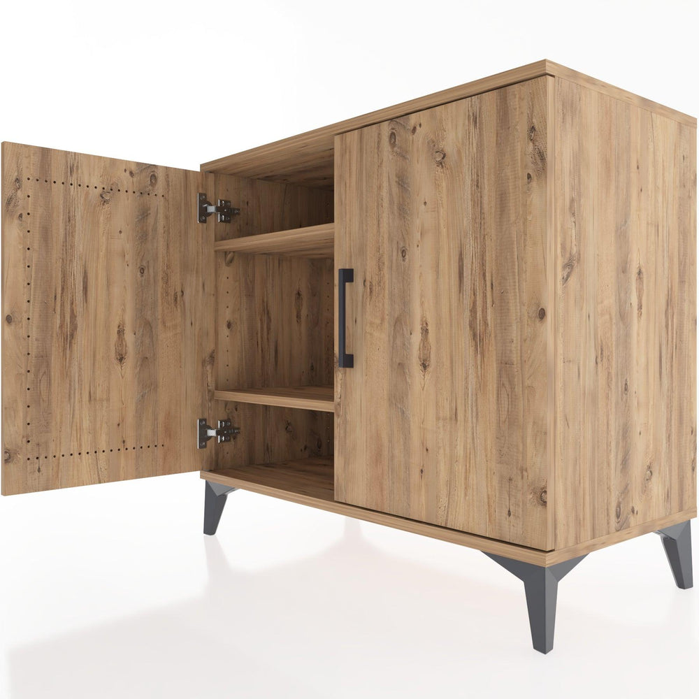 Woodntry Modüler Şifonyer Çam 88x44x68 cm Kapaklı K63-3