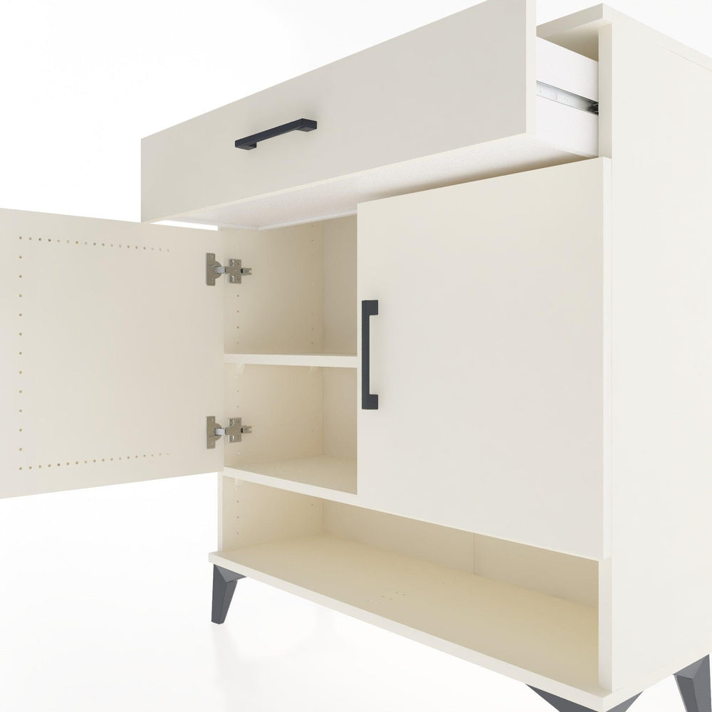 Woodntry Modüler Şifonyer Aytaşı 88x30x84 cm Fonksiyonel F65-1