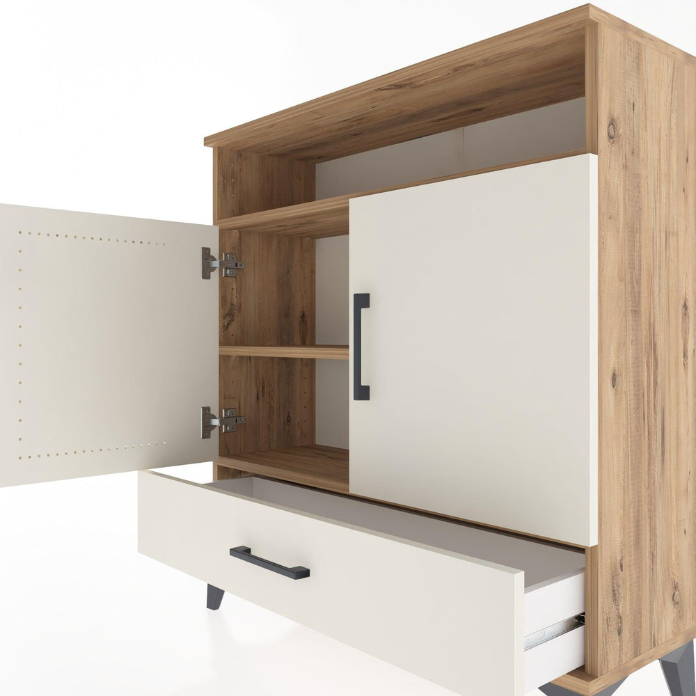 Woodntry Modular Dresser Pine 88x30x84 cm Functional F66-3
