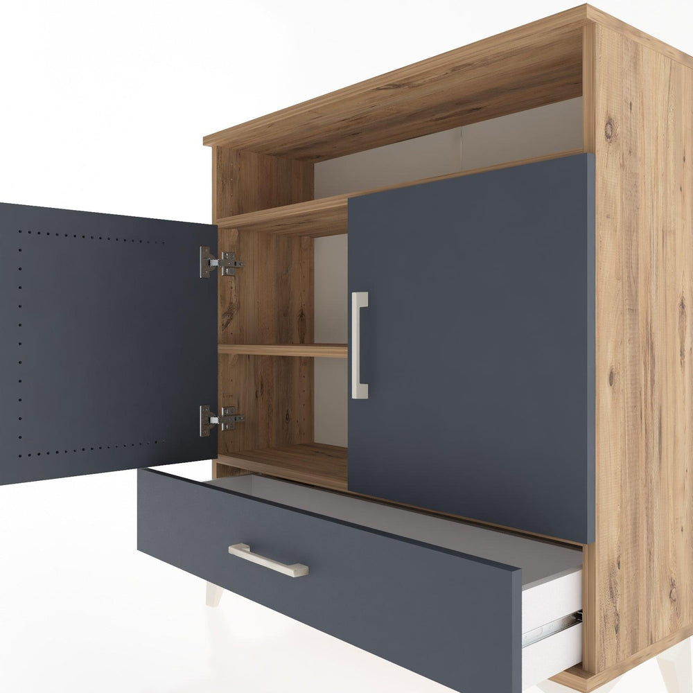 Woodntry Modular Dresser Pine 88x30x84 cm Functional F66-3