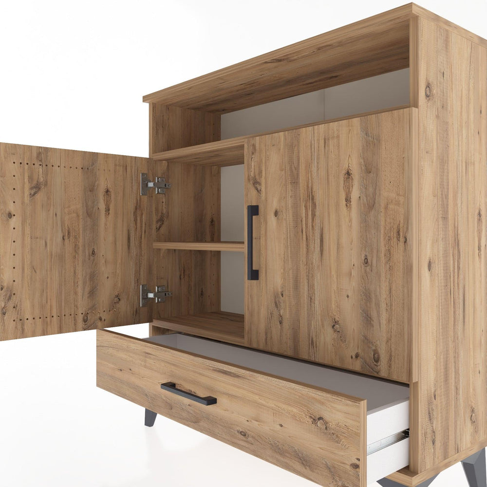 Woodntry Modular Dresser Pine 88x30x84 cm Functional F66-3