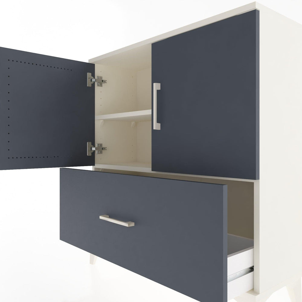 Woodntry Modüler Şifonyer Aytaşı 88x30x84 cm Kapaklı ve Çekmeceli KC69-1