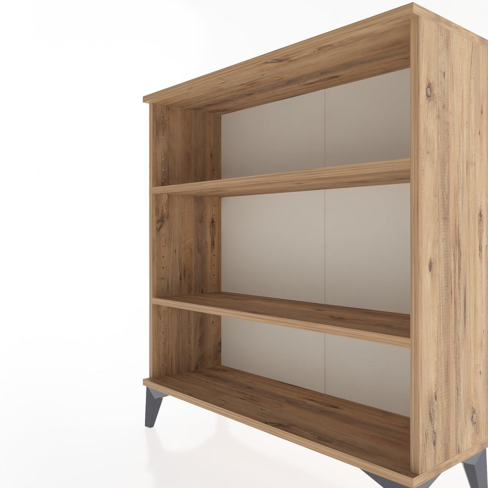 Woodntry Modüler Şifonyer Çam 88x30x84 cm Raflı R72-3