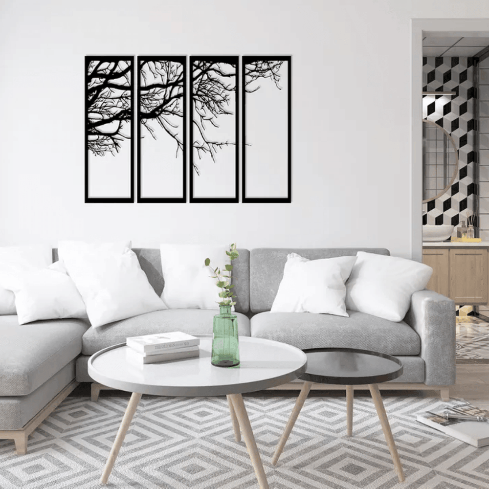 Woodnrty Traces of Nature – Minimal Metal Table