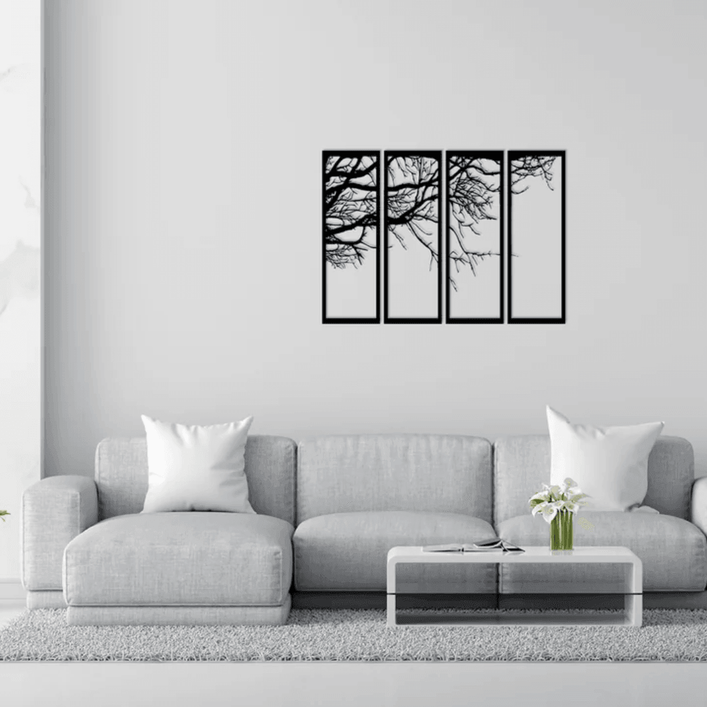 Woodnrty Traces of Nature – Minimal Metal Table